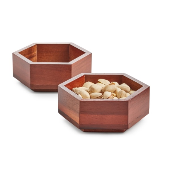 The Cellar Stackable Hexagon Bowls, Set of 2, - Picture 1 of 1